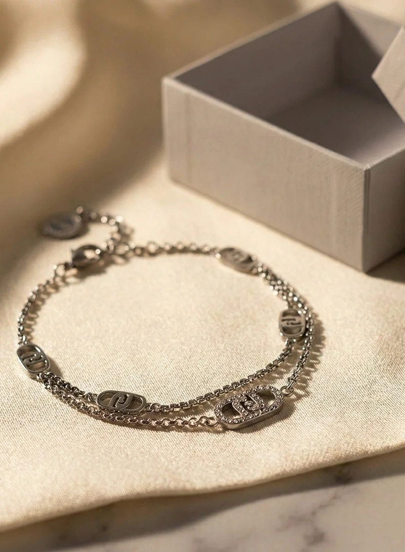 Liu Jo  Liu Jo Floet Silver Bracelet for Women | Best Price UAE
