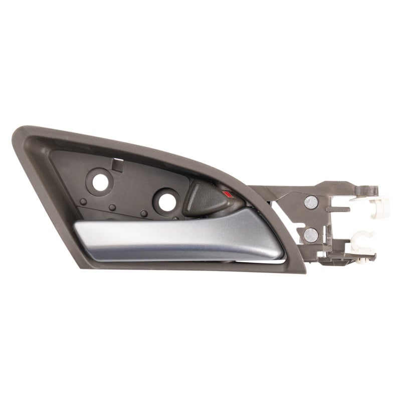 TRQ Passenger Side Interior Door Handle Taupe Housing with Silver Handle Compatible with 20082012 Honda Accord 20102011 Accord Crosstour