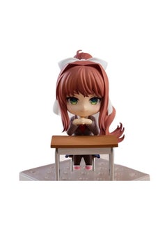General Q version of clay man 1817 #heartbeat literature department, Monica can change face movable animation figure model ornament to give gifts to family and friends (10 cm)  - Image 1