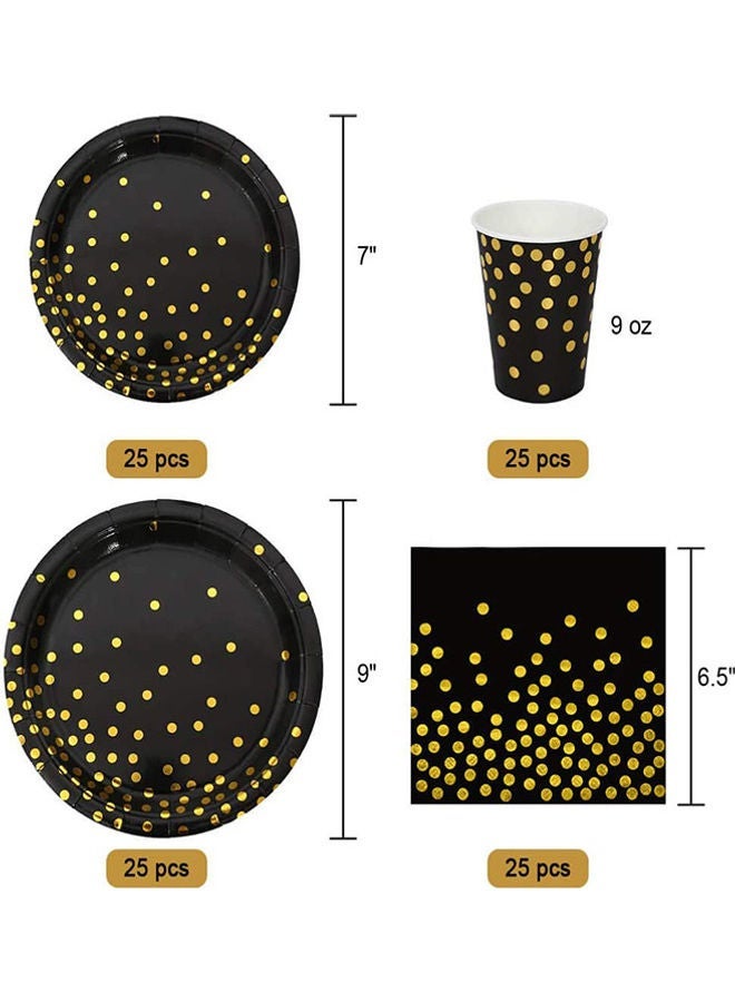 NIBEMINENT 200-Piece Disposable Tableware set - Image 2