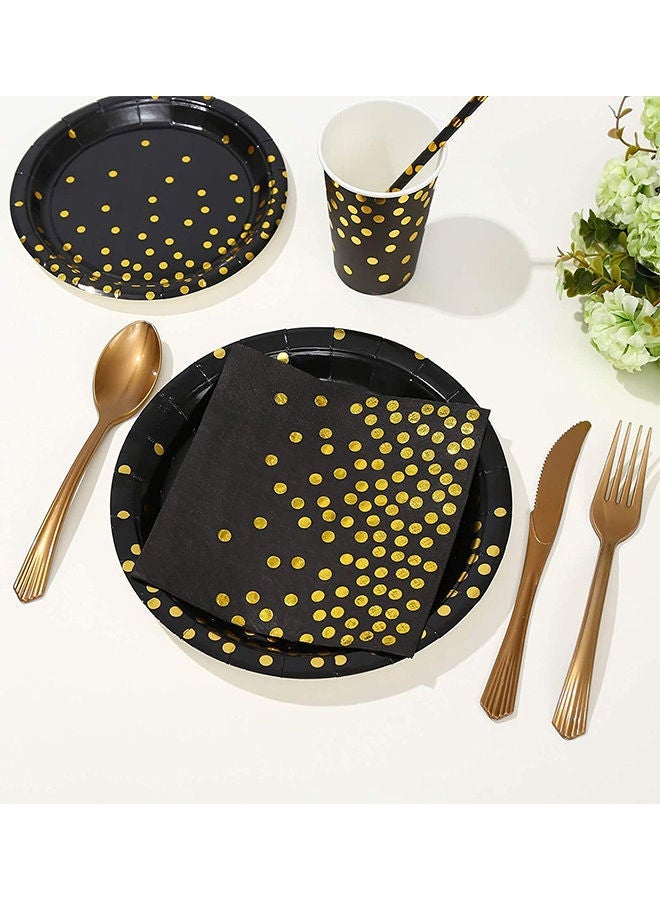 NIBEMINENT 200-Piece Disposable Tableware set - Image 4