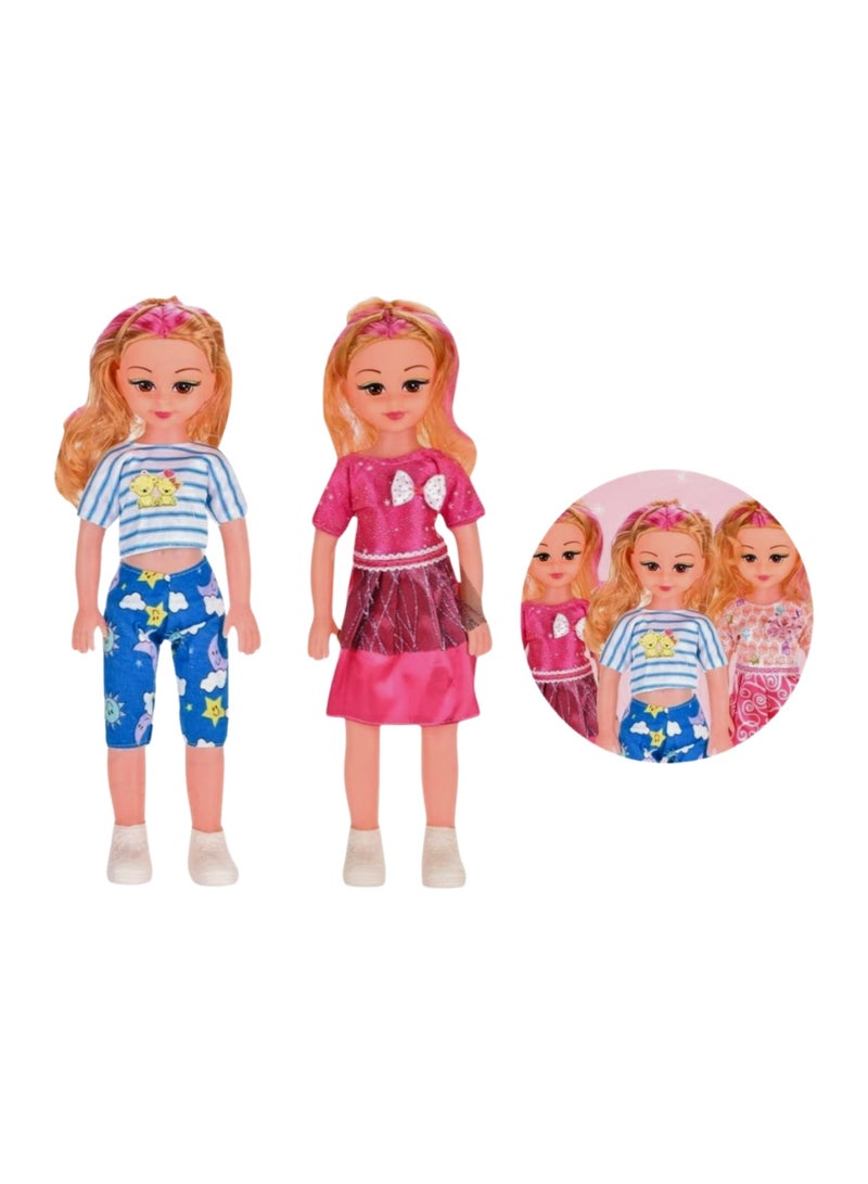 Lovely Baby Doll With Dress 2pcs