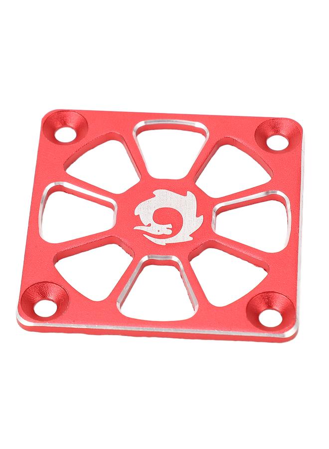 Loquat RC Cooling Fan Cover 1.57in Wide Aluminium Alloy Easy Installation RC ESC Cooling Fan Cover for Repair Replacement Red - Image 4