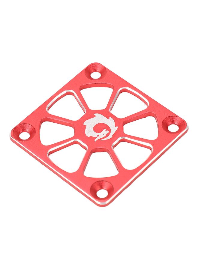Loquat RC Cooling Fan Cover 1.57in Wide Aluminium Alloy Easy Installation RC ESC Cooling Fan Cover for Repair Replacement Red - Image 5