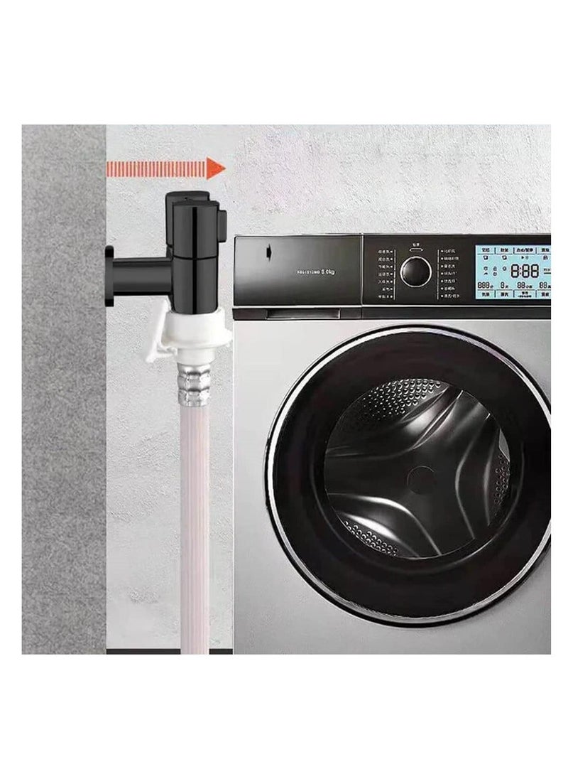 1-In-2-Out Dual Control Valve, Hand Held Bidet Sprayer Kit, Mini Toilet Faucet Sprayer, Hand Shower Attachment for Toilet and Washing Machine, Easy Installation, Grey  - Image 5