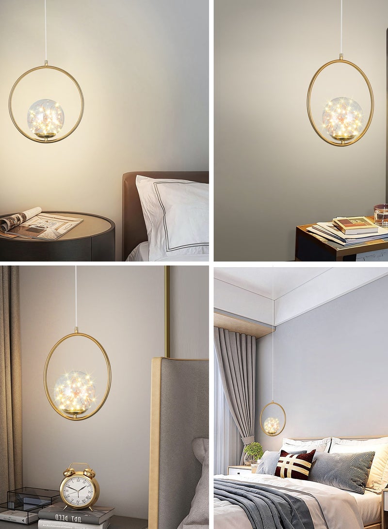 YATAI LIGHTING مصباح معلق LED، مصباح معلق قابل للتعديل الارتفاع، مصباح معلق حديث، مصابيح جيسوفيل المستخدمة في المطاعم والبارات وغرف الدراسة والمعيشة وغرف النوم 6W - Image 2