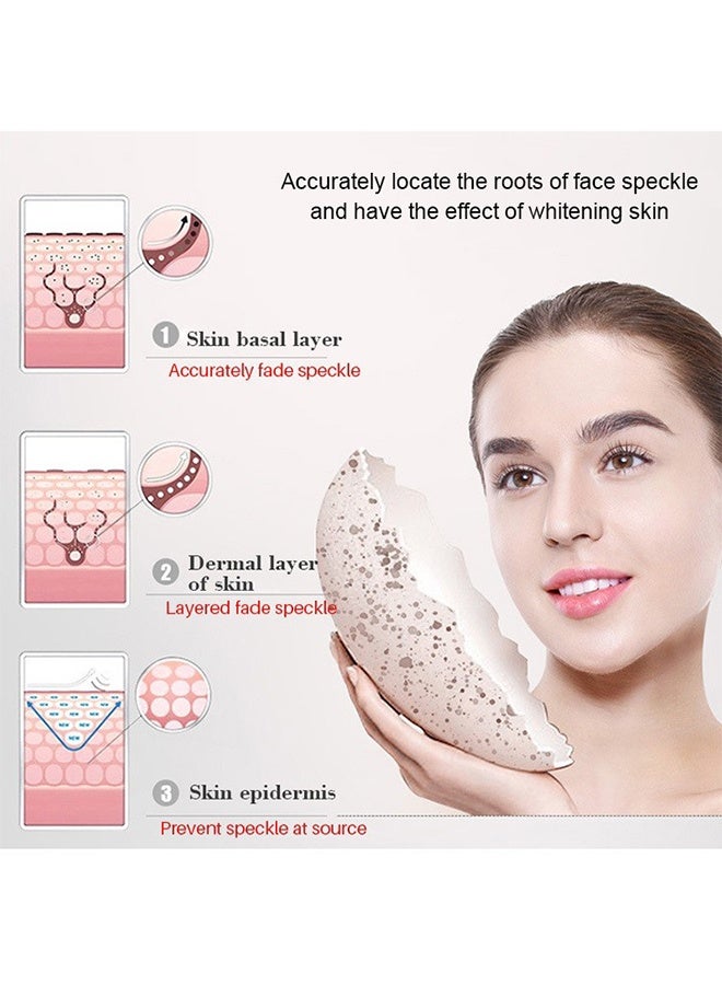 سنملبم كريم النمش عالي الكفاءة ومزيل النمش ومشرق كريم الكلف المصحح للبقع الداكنة المرطب العميق للرجال والنساء 30 غرام - Image 5