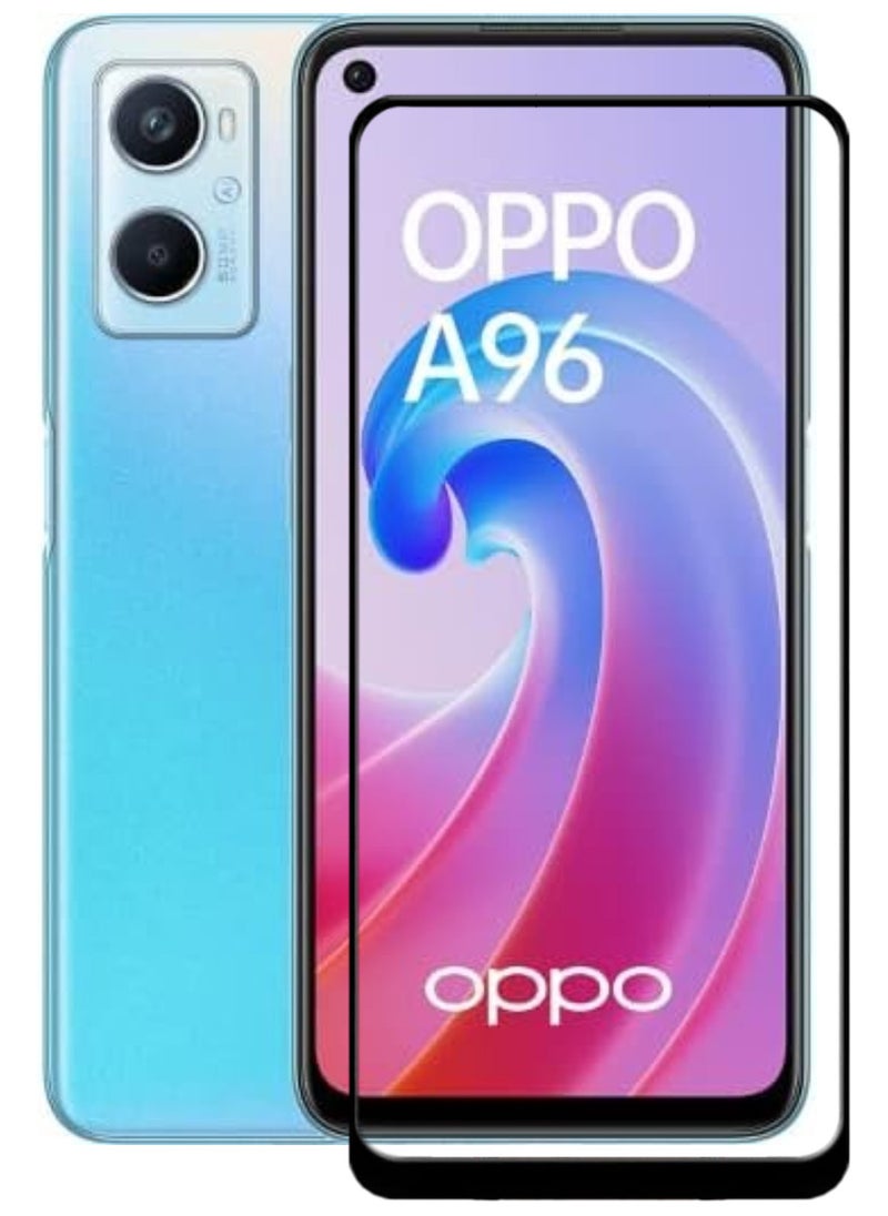ACLIX Antistatic ESD Dustproof Premium Quality High Definition Tempered Glass Screen Protector Designed For Oppo A96 - Image 1