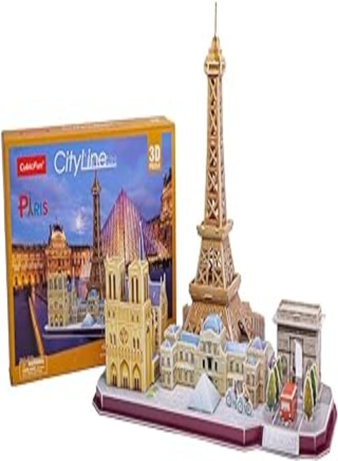 CITY LINE PARIS (114 Pcs) Size: 38.1 x 25.4 x 32.7 cm