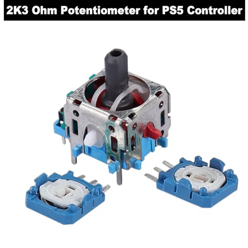 IKPEK 20pcs 2K3 Ohm Potentiometer Replacement for Dualsense PS5 Controller, Trim Pot Resistor Thumbstick Module Sensor for ALPS Analog Joystick - Image 5