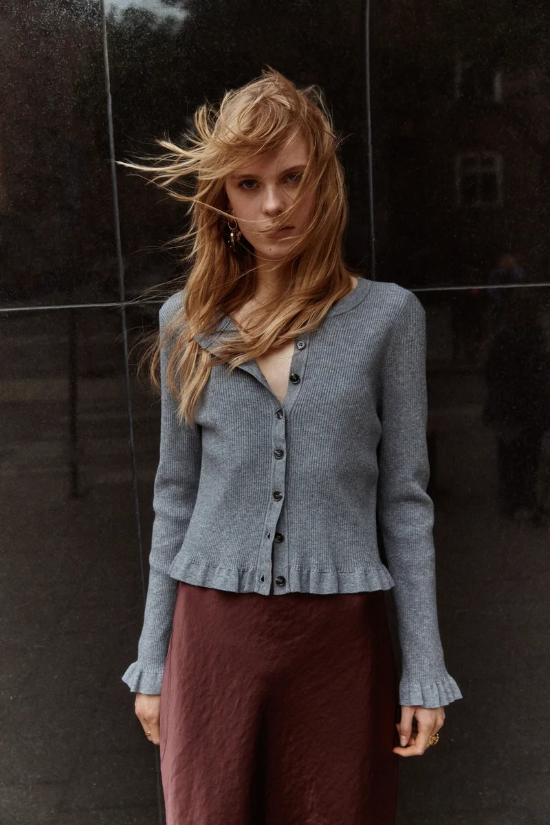 H&M Rib-knit cardigan