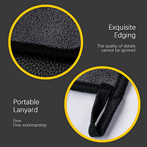 KONLLEN Billiards Billiard cue Towel - 100% Cotton Black 8-Ball Pool Cue Clean Towel Maintenance Accessories Cleaning Set - Image 5