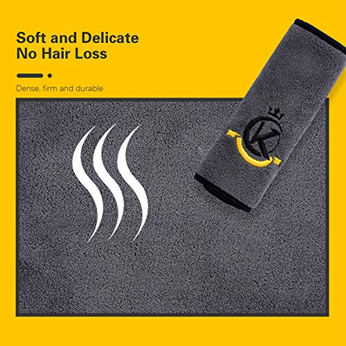 KONLLEN Billiards Billiard cue Towel - 100% Cotton Black 8-Ball Pool Cue Clean Towel Maintenance Accessories Cleaning Set - Image 3