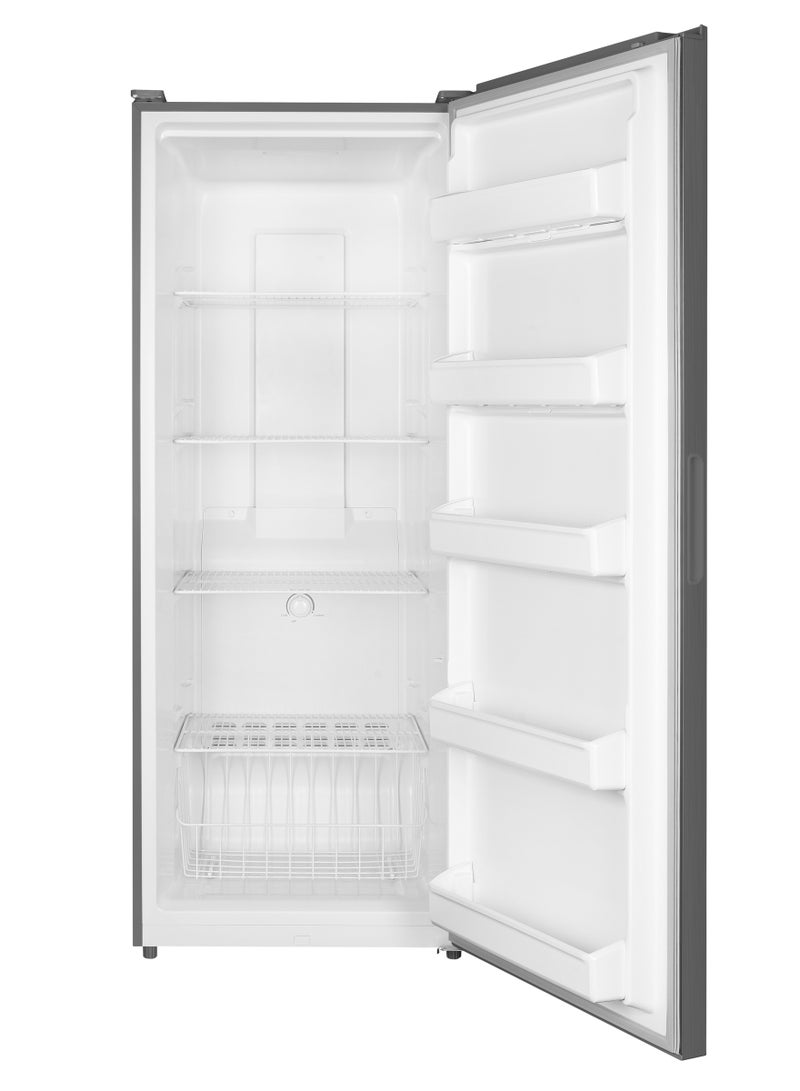 جنرال جولدن فريزر عمودي جنرال جولدين سعة 510 لترًا 18 قدمًا مكعبًا، ضاغط عاكس موفر للطاقة، خاصية عدم التجمد، التحكم باللمس، السعة القصوى، اللون الرمادي الفاخر - Image 2