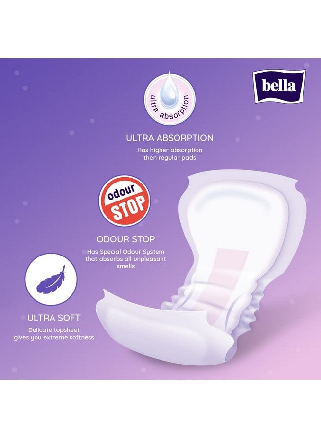 Bella Mamma Comfort Plus Maternity Pads | After Delivery For Women | Anatomical Shape | Ultra Absorption | Cytosafe Perfect Skin Recovery | Size Xxxl+ | Pack Of 4 Pads + 1 Fixing Briefs  - Image 2