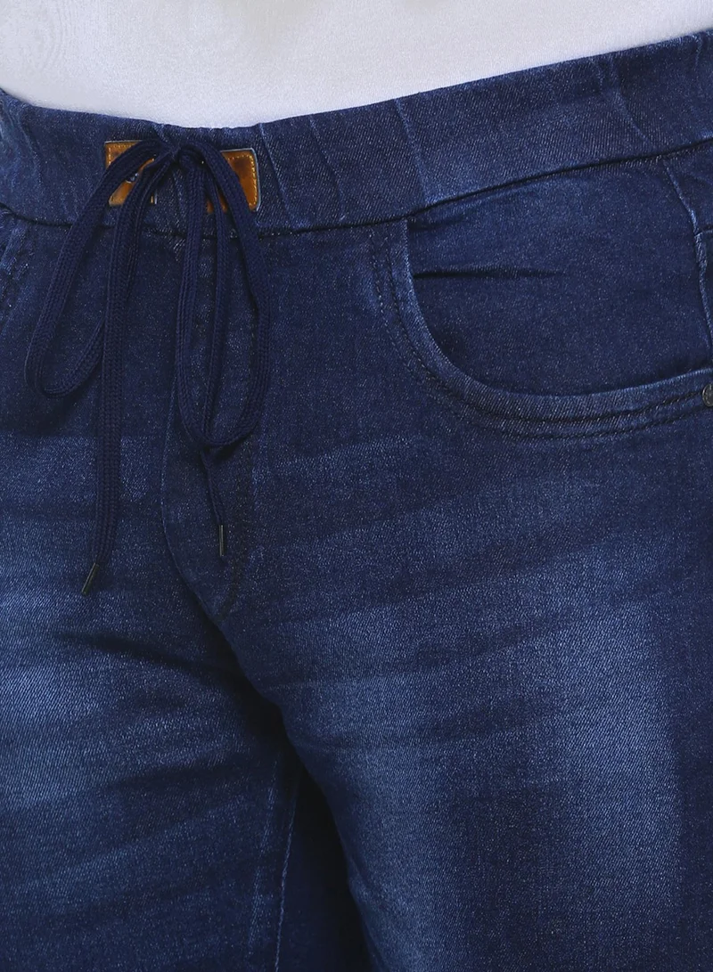 Campus Sutra  Men's Dark-Wash Skinny Fit Denim Jeans for Men | Best Price UAE