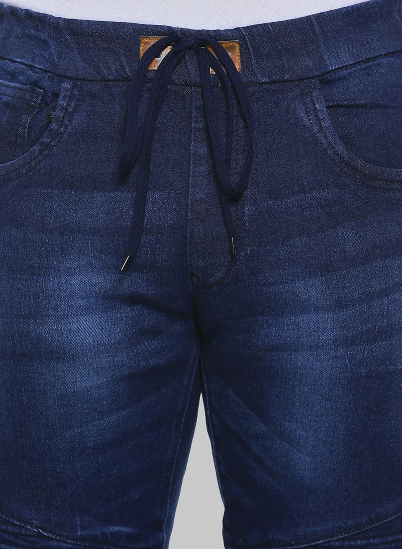 Campus Sutra  Men's Dark-Wash Skinny Fit Denim Jeans for Men | Best Price UAE