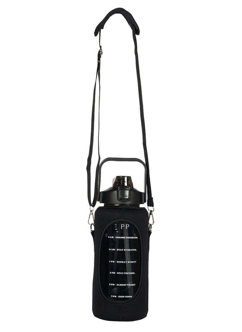 Prickly Pear Black Tracker 2L Water Bottle & Black Pouch Bundle  - Image 4