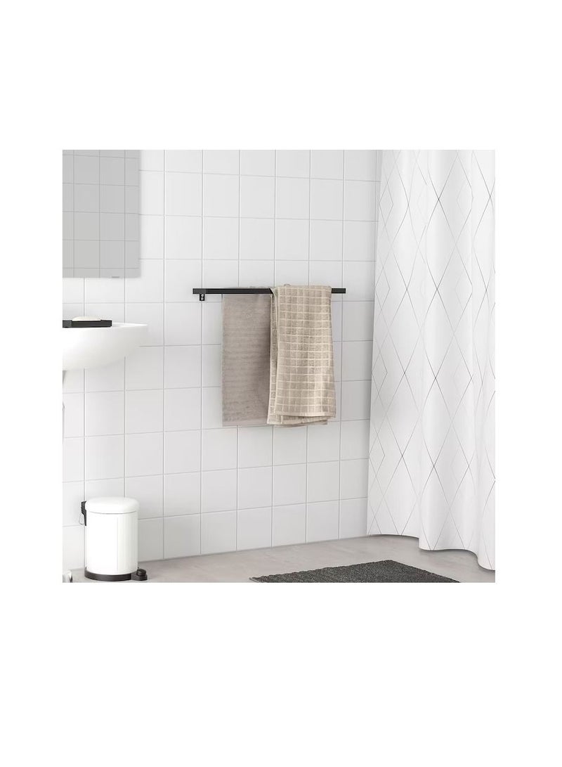 Towel rail, black60 cm - Image 2