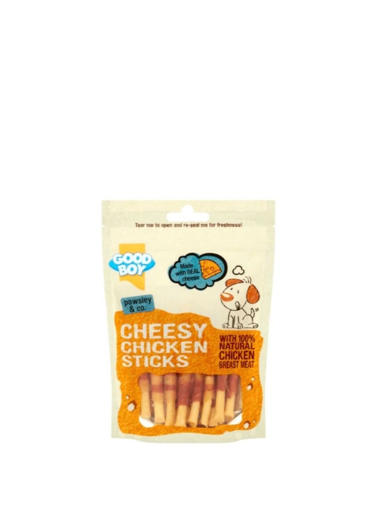 Cheesy Chicken Sticks 80g