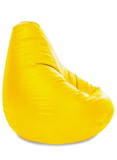 FATBAG Faux Leather with Filling For Kids And Aduls(Yellow)  - Image 3