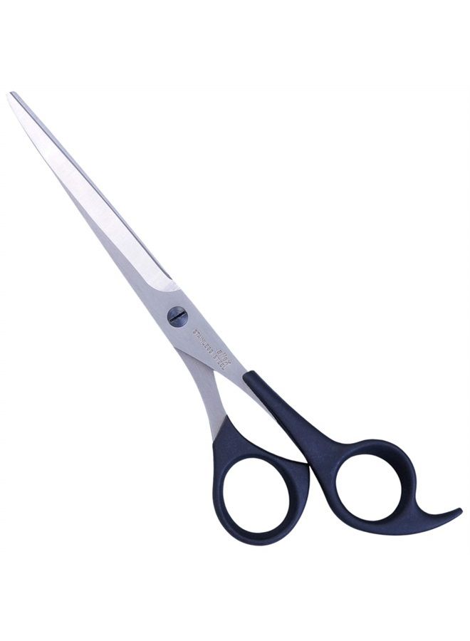 ALLEX\アレックス ALLEX Japanese Self Hair Cutting Scissors 7 Inch for Men and Women, Home Haircut Barber Scissors, Japanese Stainless Steel, Black, Made in JAPAN - Image 1