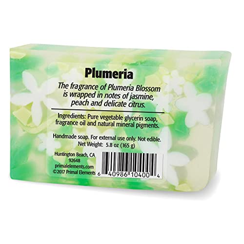 Primal Elements Wrapped Bar Soap Plumeria 58 Ounce - Image 5