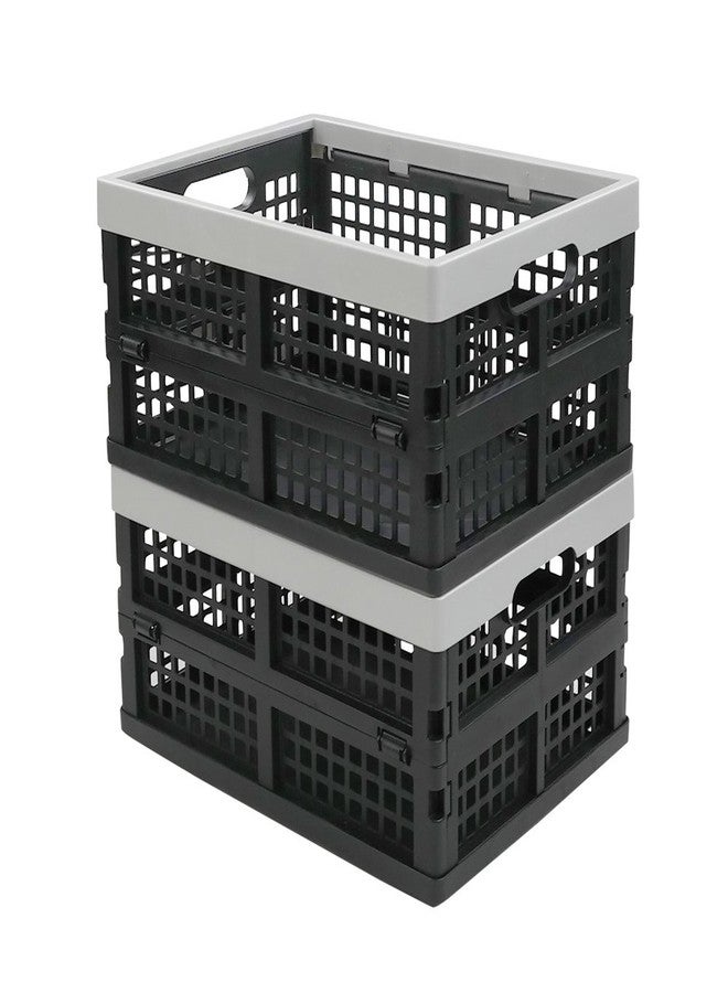 Doryh 16-Liter Collapsible Storage Crates/Stackable Storage Container Basket, Set of 2 - Image 3