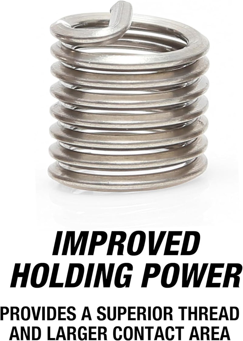 OEMTOOLS 25607 3/8 Inch Fix-A-Thread Repair Kit, Thread Repair Tool, For Sparkplug Thread Repair, Bolt Hole Thread Repair, OEM TOOLS - Image 3