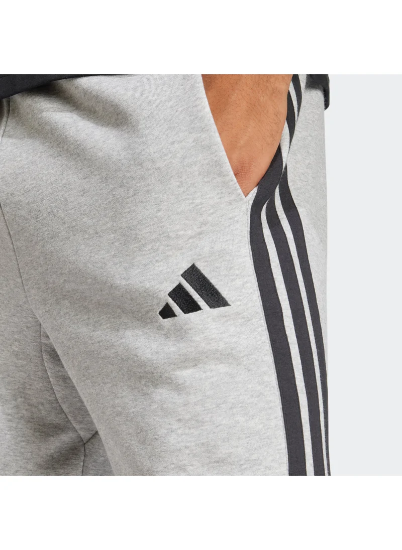 Adidas Essential 3 Stripe French Terry Shorts