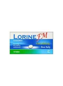 LORINE أقراص لوراتادين اف ام 10 مجم، 10 أقراص 