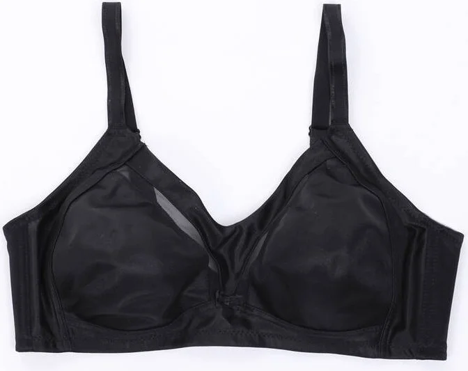 يني انجي New Pearl Women's Non-Wireless Filled Gathering Bra