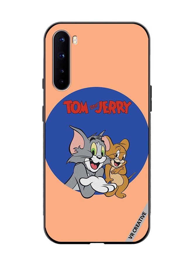 VR CREATIVE Protective Case Cover For OnePlus Nord Tom And Jerry Design Multicolour - Image 1