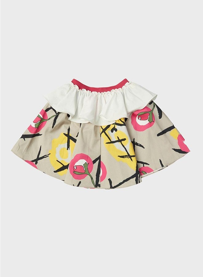 Lia Lea Girl Beige Skirt - Image 5