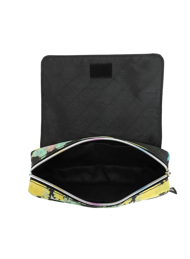 CUBS Peacock Print Waterproof pencil case pouch with flap/zip closure - Image 4