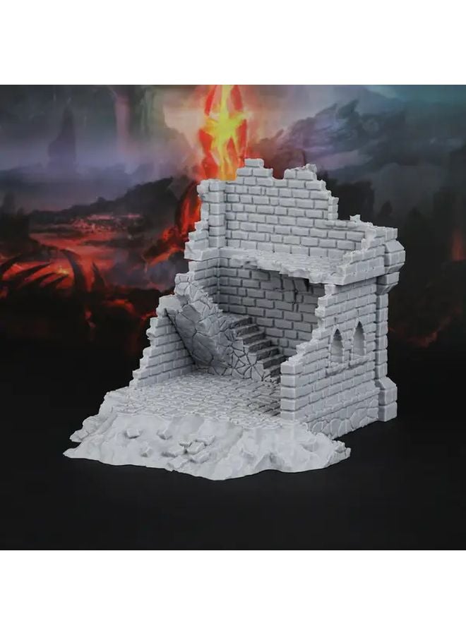 RF602 منزل مدمر لعبة أدوار أرضية DND لمعارك ما بعد نهاية العالم مغامرات الرعب على الطاولة - Image 2