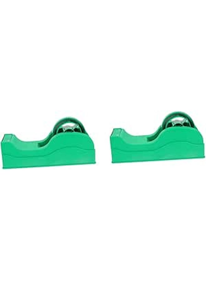 2pcs Manual Bundling Machine Adhesive Tape for Supermarket Tying Green - Image 1