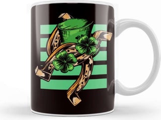 Print Shop Irish Ireland Horseshoe Lucky Shamrock Saint Patrick Day Mug Porcelain - pzsku/ZFD9840372C257B917472Z/45/_/1728054172/d832363a-380b-4558-b441-8150ddcff218