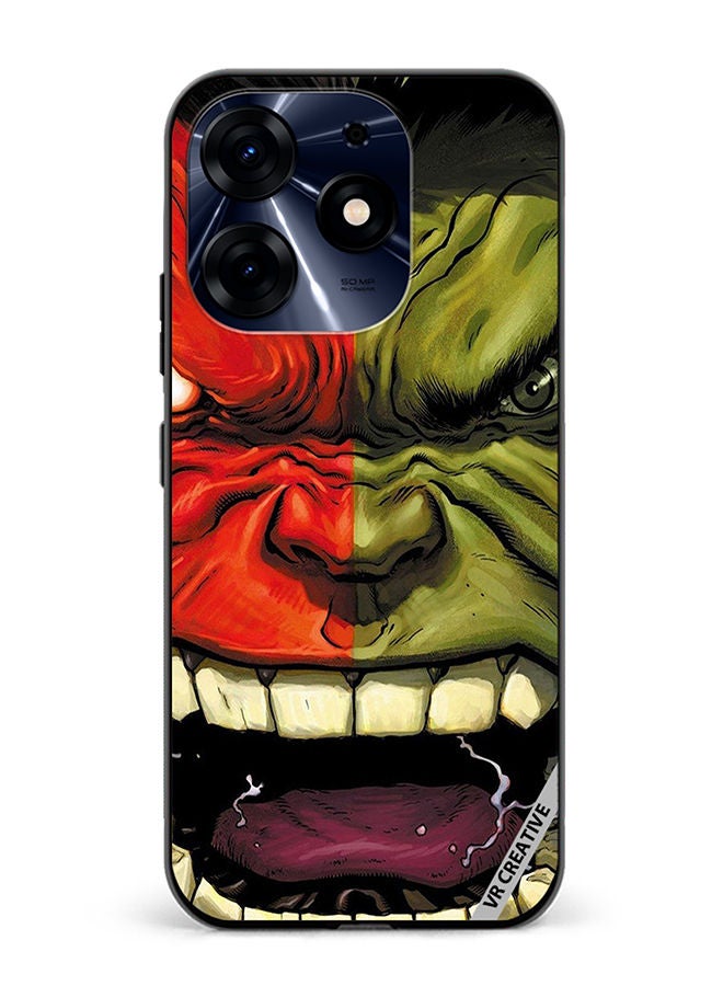 VR CREATIVE Protective Case Cover For Tecno Spark 10 Pro Hulk Design Multicolour - Image 1