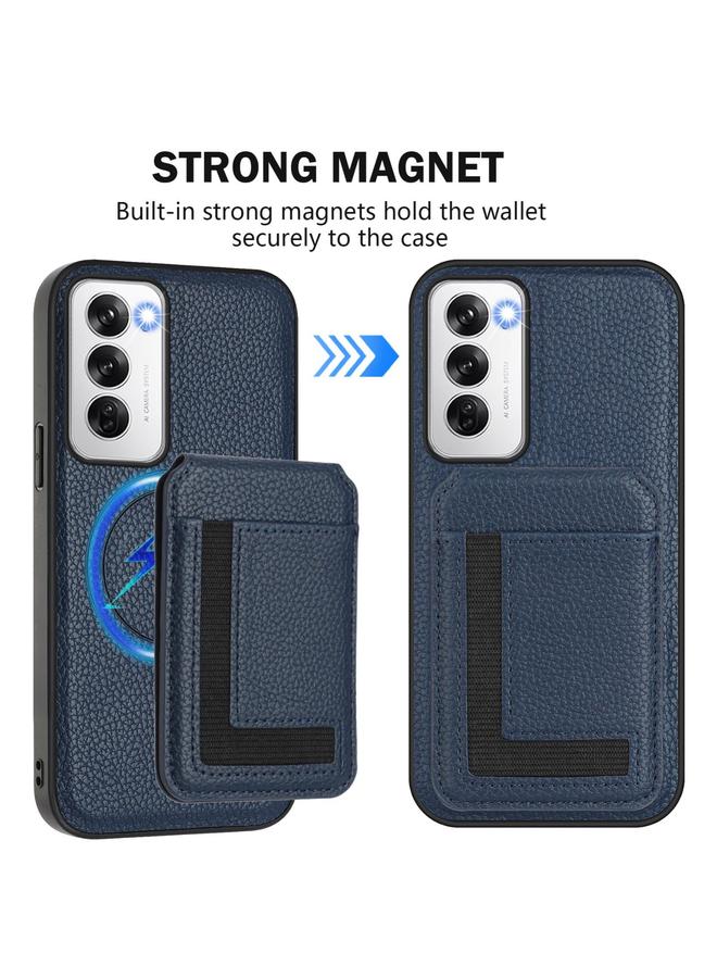 اس-توب جراب هاتف OPPO Reno12 Global CX01 مع حقيبة بطاقات مغناطيسية قابلة للفصل من Magsafe - Image 2