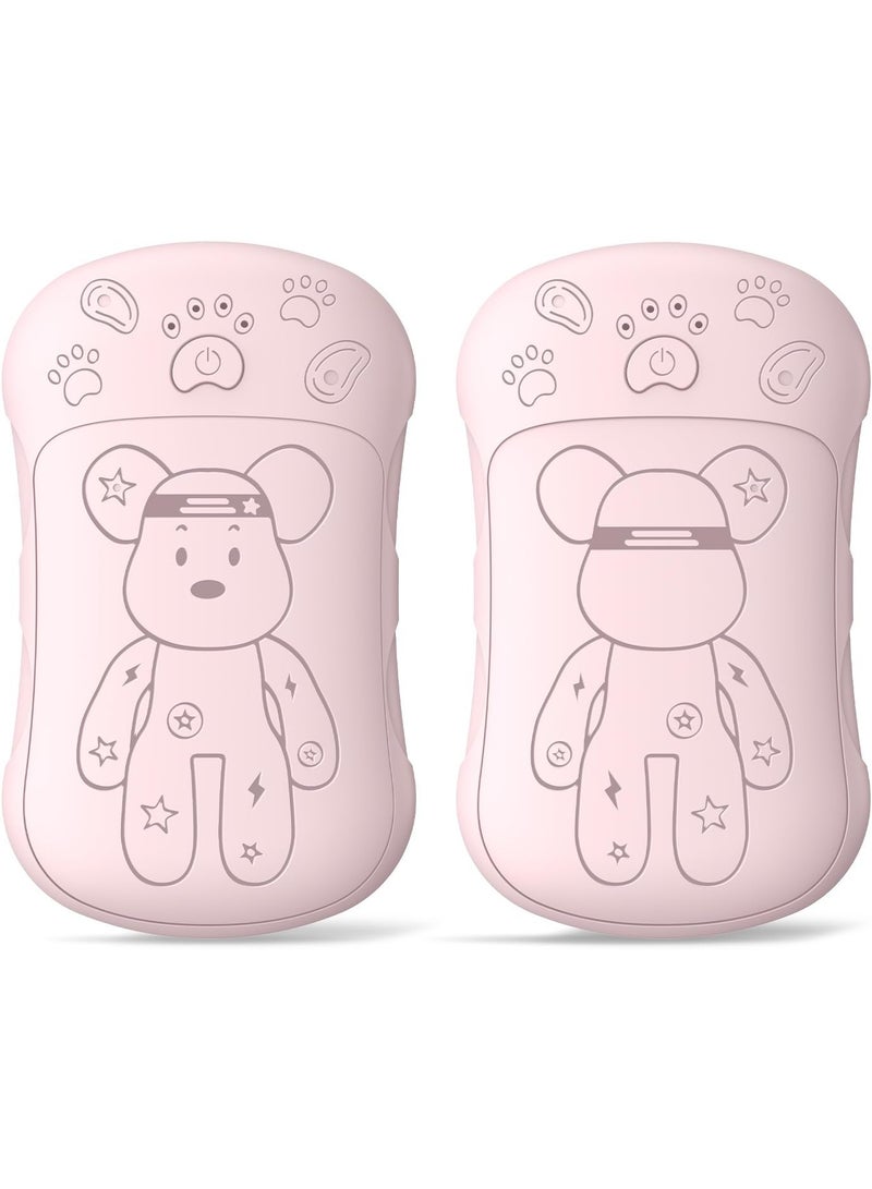 مدفئات يدوية قابلة لإعادة الشحن، مدفأة يدوية كهربائية 2 في 1، مدفئات جيب محمولة 6000 مللي أمبير في الساعة، تدفئة آمنة على الوجهين، هدايا شتوية إلكترونية للرجال والنساء والأطفال، الجولف، الأنشطة الخارجية - Image 1