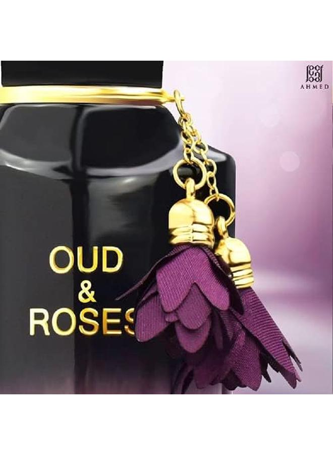 AHMED Oud And Roses Eau De Parfum 60Ml For Men And Women Turkish Rose Oud Lavender Sandalwood Amber Musk High Oil Concentration - Image 4
