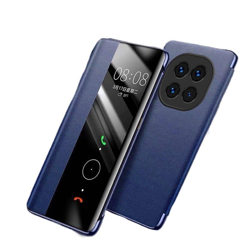 غطاء واقي بPlywood لـ Redmi Note 15 مع حماية من السقوط وتغطية كاملة مع مقاوم للصدمات مع غطاء جلدي قابل للطي باللون أزرق باللون الأزرق باللون الأحمر - Image 5