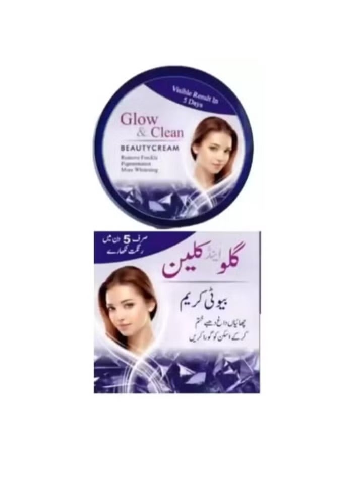 Glow Glow & Clean Beauty Cream Suitable All Type of Skin 