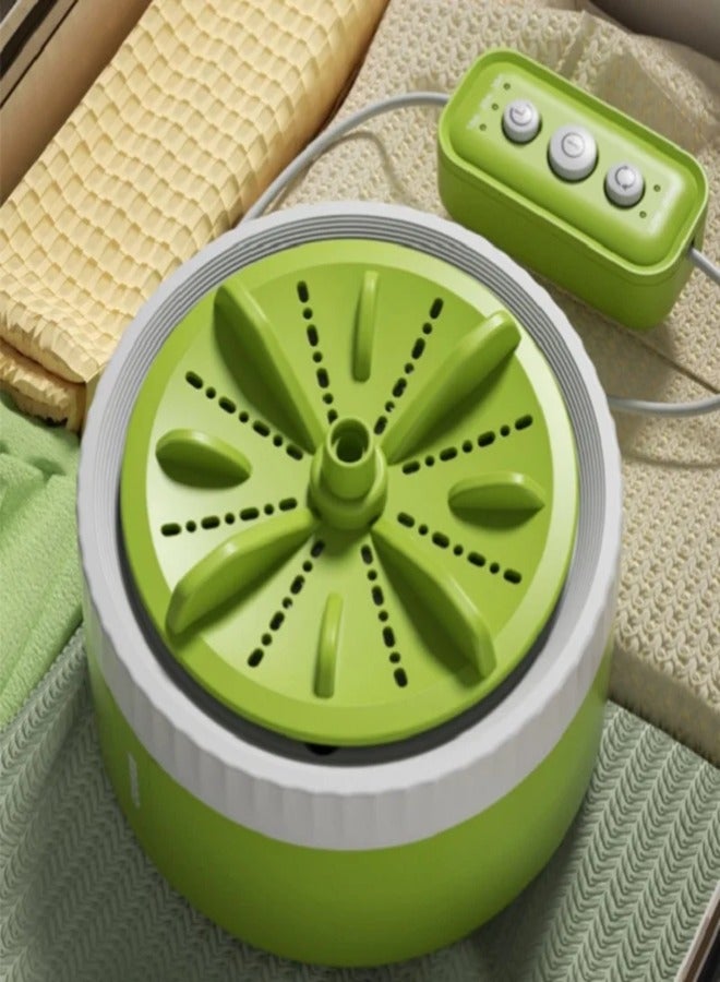 AROAQ Cloth Washer Machine USB Mini Washing Machine Ultrasonic Effective Stain Removal Portable and Energy Saving Rotating Turbine for Underwear Socks Baby's Clothes (3 Gear Timing) - Image 5