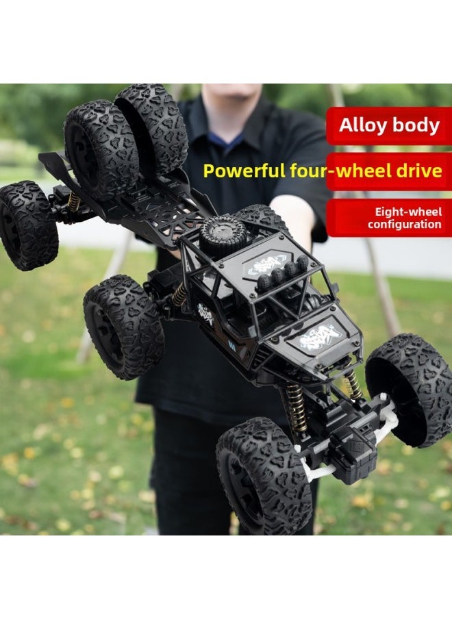 null - Remote Control Off-road Vehicle High-speed Four-wheel Drive Climbing Car Gesture Induction Elegant Children's Stunt Twisting Car Boy Toy Car-Color:YK668 Four Wheel Climbing Car "silver] - Image 1