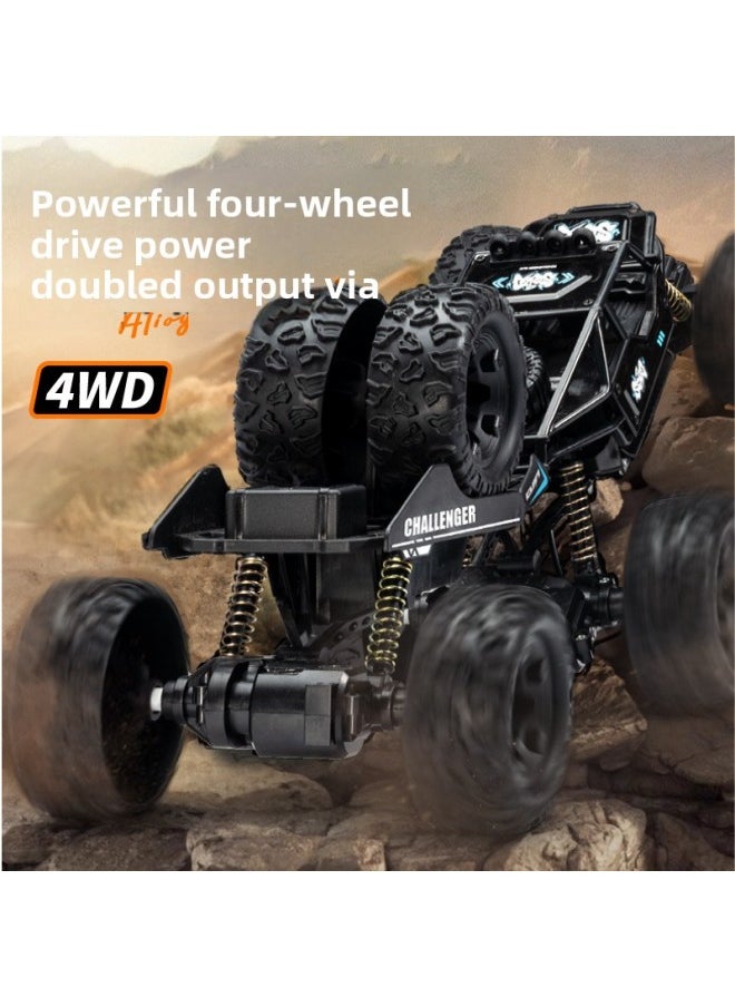 null - Remote Control Off-road Vehicle High-speed Four-wheel Drive Climbing Car Gesture Induction Elegant Children's Stunt Twisting Car Boy Toy Car-Color:YK668 Four Wheel Climbing Car "silver] - Image 1