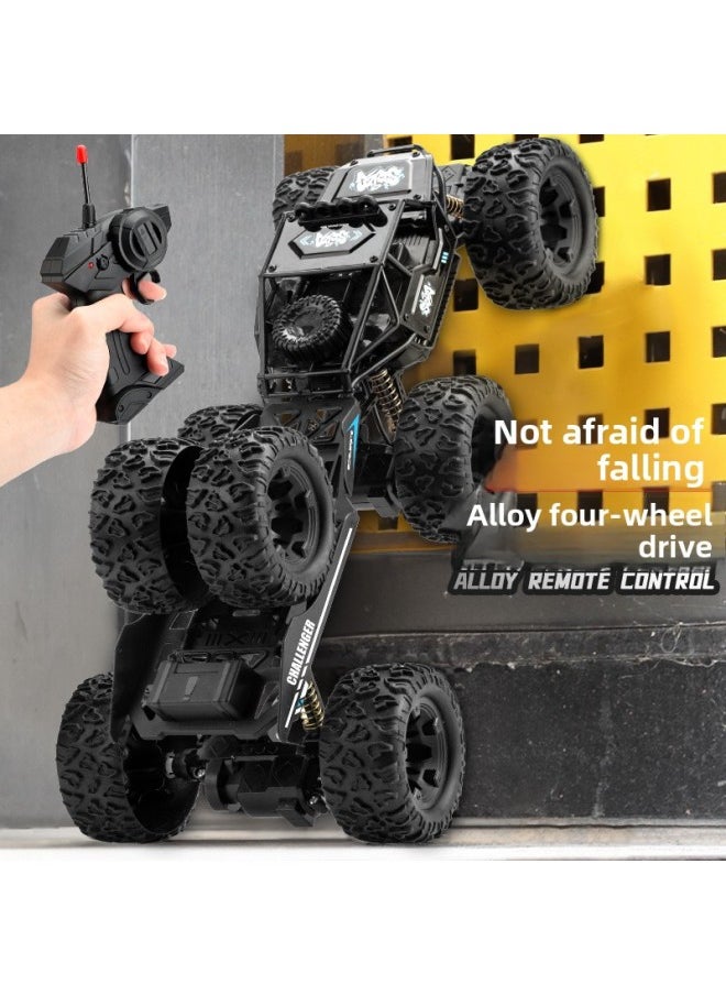 null - Remote Control Off-road Vehicle High-speed Four-wheel Drive Climbing Car Gesture Induction Elegant Children's Stunt Twisting Car Boy Toy Car-Color:YK668 Four Wheel Climbing Car "silver] - Image 1