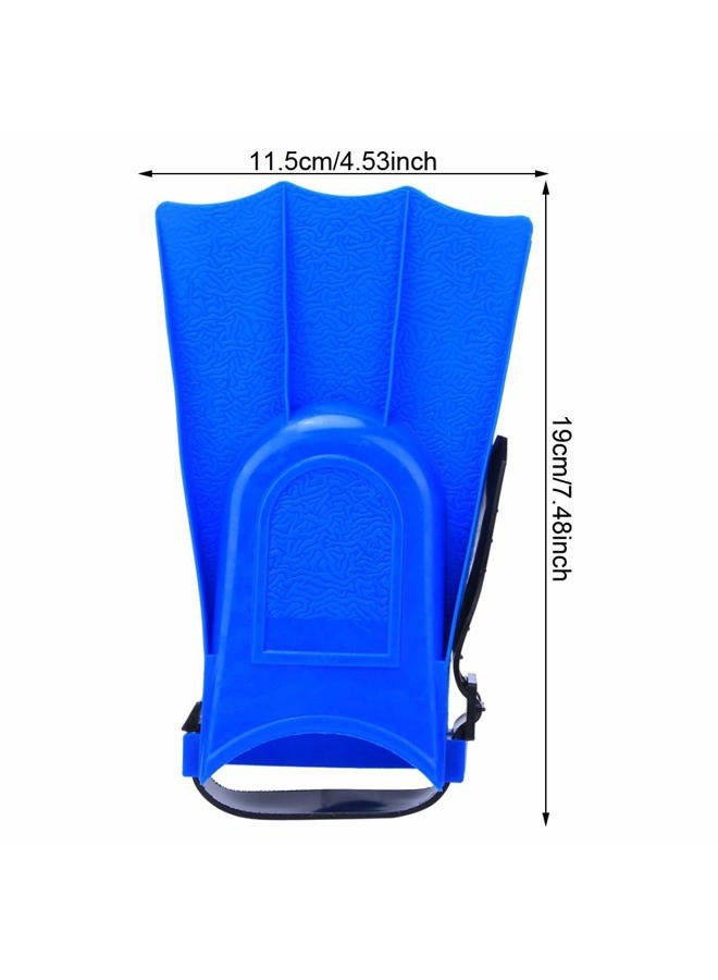 Keenso Keen so 1 Paar Kids Diving Short Flippers PVC Swimming Training Fins Lightweight Scuba Flippers - Image 2