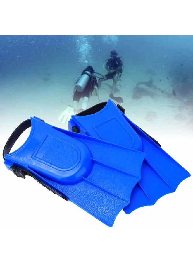 Keenso Keen so 1 Paar Kids Diving Short Flippers PVC Swimming Training Fins Lightweight Scuba Flippers - Image 4